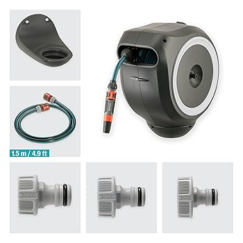 Amazon | GARDENA(ガルデナ) 壁掛け式 自動巻取りホースボックス